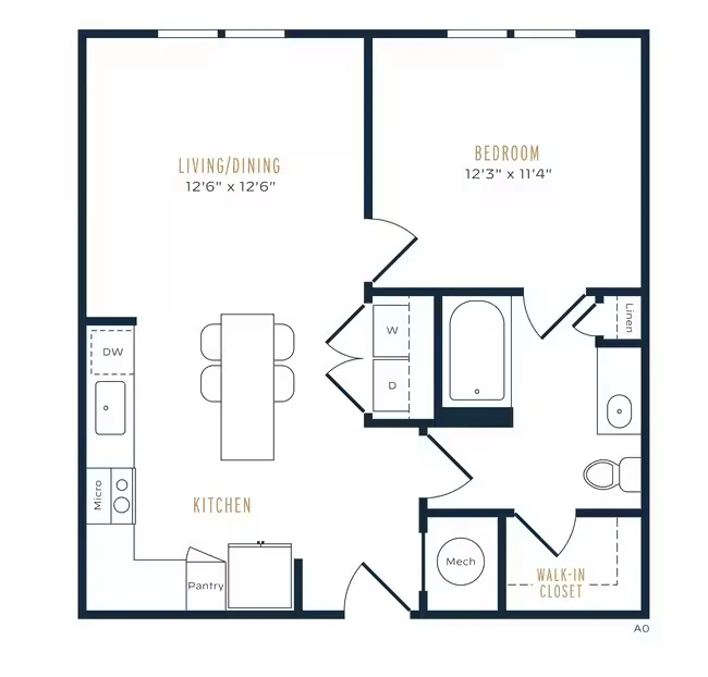 A1 80-Essential Housing 0917 floor plan